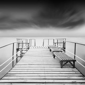 Calm water Stock Photos