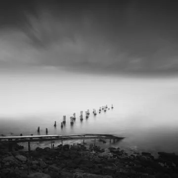 Calm water Foto stock