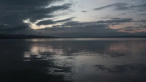 Calm Water Surface of a Lake Stock Footage 289307453