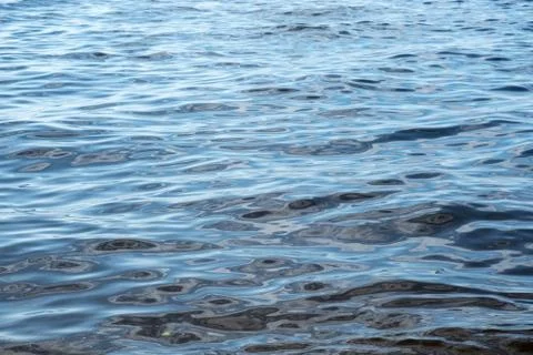 Calm water surface Stock Photos
