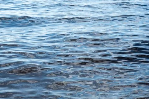 Calm water surface Stock Photos