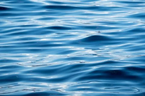 Calm water surface Stock Photos