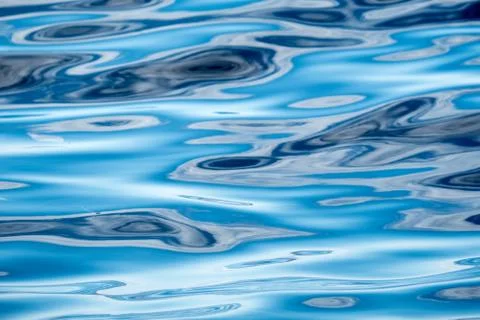Calm water surface Stock Photos