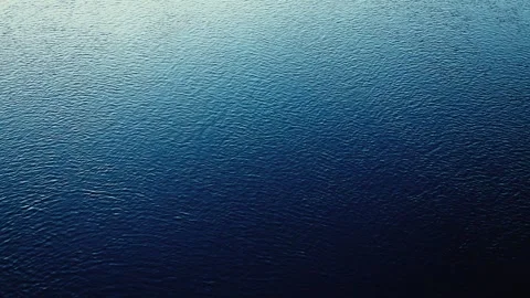 Calm Water Surface With Ripples Stock Footage 246937929