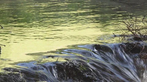 Calm waterfall Stock-Footage 112002995