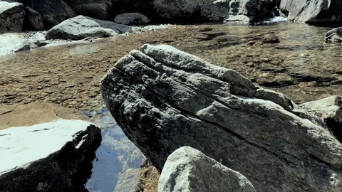 Calm waters Graveyard Fields Stock Footage 89603028