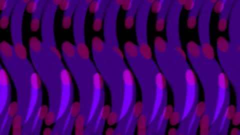 Calm Wave Lights Abstract Trance 4K Stock Footage 284752182
