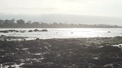 Calm waves Video stock 56232749