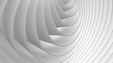 Calm white background in the form of waves Stock Footage 157432752