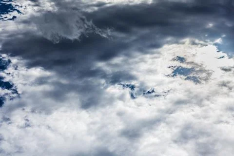 Calmimg cloudy sky background texture Stock Photos