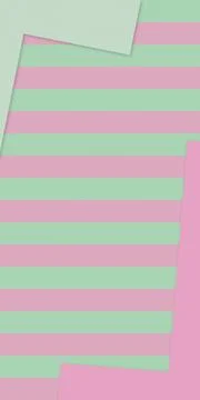 A calming abstract composition of mint green and blush pink horizontal band.. Illustrazione stock