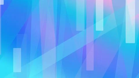A calming abstract pattern of blue, cyan, and lavender geometric shapes wit.. Stock Illustration
