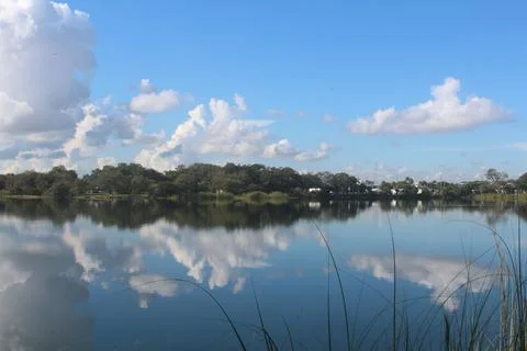 A calming lake Stock Photos