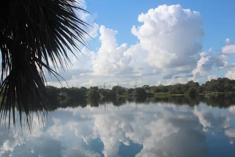A calming lake Stock Photos