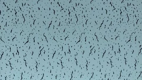 Calming light blue surface with a unique pattern of scattered dark shapes 库存照片