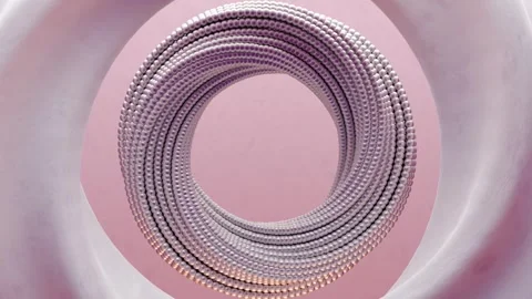 Calming Meditative Abstract Geometric Looping Background Stock Footage 245680536