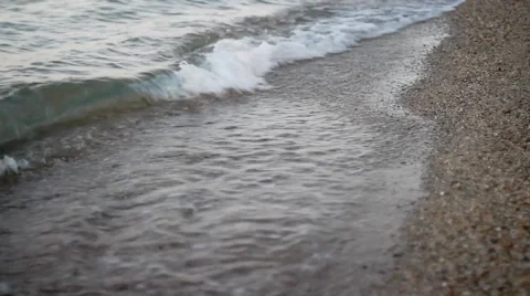 Calming Sea Waves. Stock-Footage 41995905