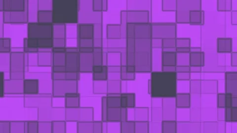 Calming seamless purple square pattern Stock Footage 317370267