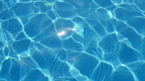 Calming swimming pool backdrop shining with diamond waters in slo-mo Stock-Footage 94718232