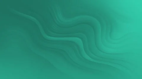 A calming video showcasing a teal abstract background with wavy lines Stock Footage 328960360