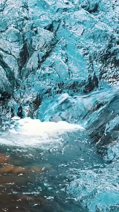 Calming Water Flow for Deep Relaxation &amp; Sleep Stock Footage 274687573