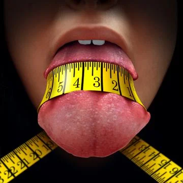 Calorie Restriction Stock Illustration