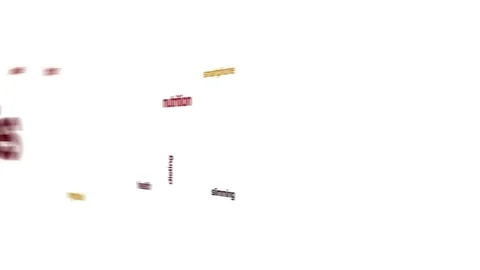 Calories animated word cloud. Stock Footage 70635481