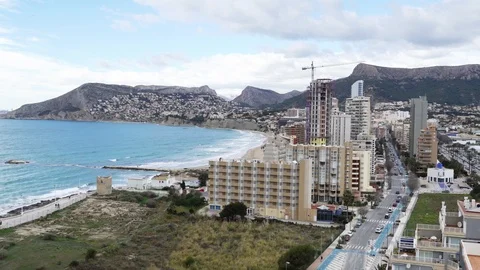 Calpe view Stock Footage 89650224