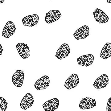 Calrose rice vector seamless pattern Illustrazione stock