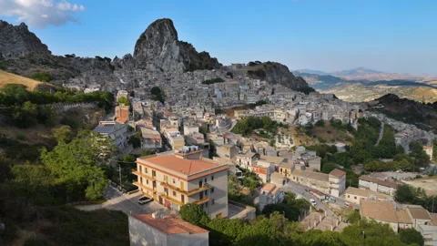 Caltabellotta, Sicily in time lapse Stock Footage 282471330