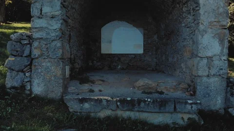 Calvary and Monastery of the Mount-Ares to Nestier, Aerial View 15 Vidéo 96136002