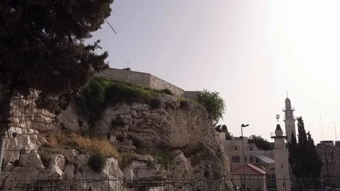 Calvary, Jerusalem Vídeos de archivo 90869144