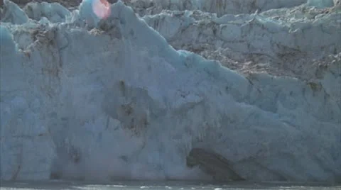 Calving glacier 7 Stock Footage 11089860