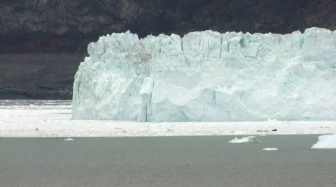 Calving glacier Video stock 840646
