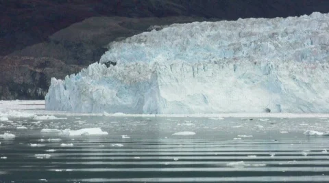 Calving glacier Video stock 851396