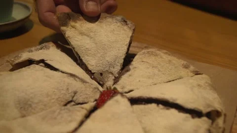 Calzone Stock Footage 136333441