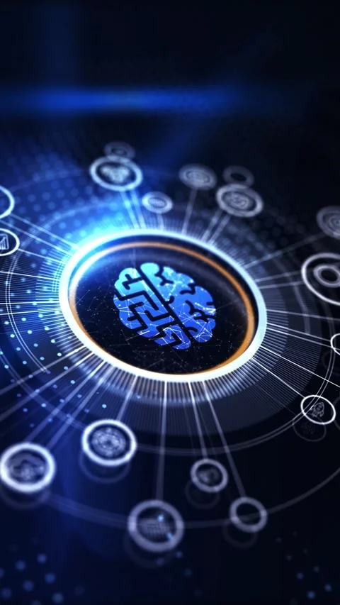 CAM Computer-aided manufacturing industrial technology automation concept. Stock Footage 309367228
