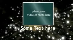 Cam fly thru frames n particles Stock After Effects