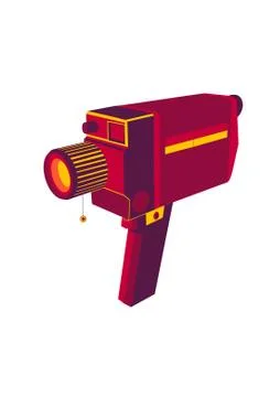 Camara 8mm Stock Illustration