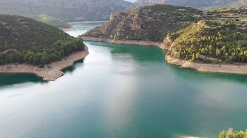 Camarasa River 4k 库存影片 114168495