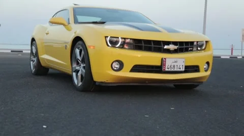 Camaro Front Grill Stock Footage 48335828