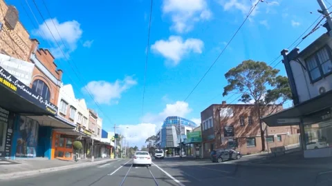 Camberwell to hawthorn hyperlapse, 4K Stock Footage 138674517