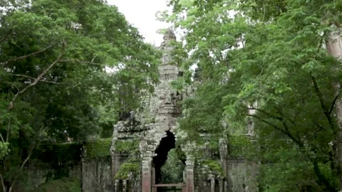 Cambodia Ankgor Thom Victory Gate Driving 1 Vidéo 232544103