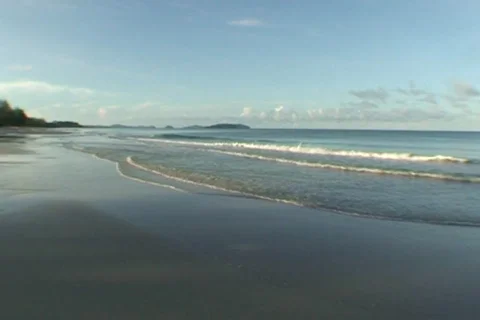 CAMBODIA-BEACH-WAVES 1 Vídeo Stock 769498
