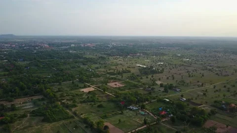 Cambodia is flat Stock Footage 148244697