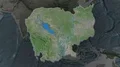 Cambodia - hub of the world. Satellite 4k or 4k+ Resolution