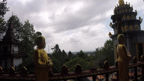 Cambodia Monks Stock Footage 89507092