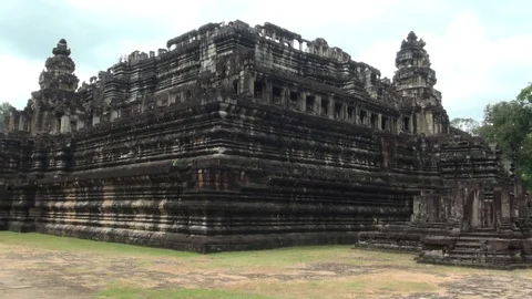 CAMBODIA TEMPLE LARGE 스톡 동영상 128754347