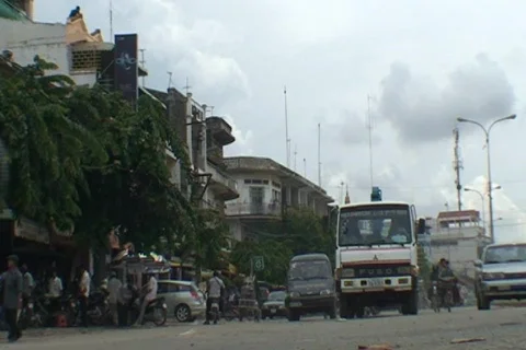 CAMBODIA-TRAFFIC 1 Stock-Footage 264522