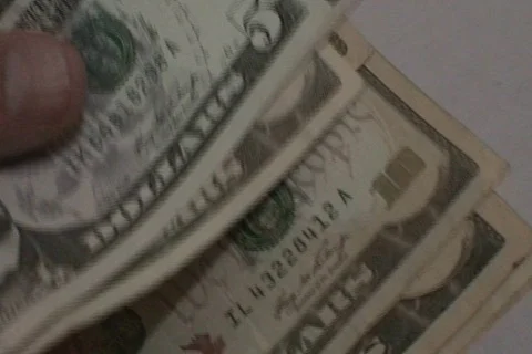 CAMBODIA-US$-COUNT 1 Vídeo Stock 753622